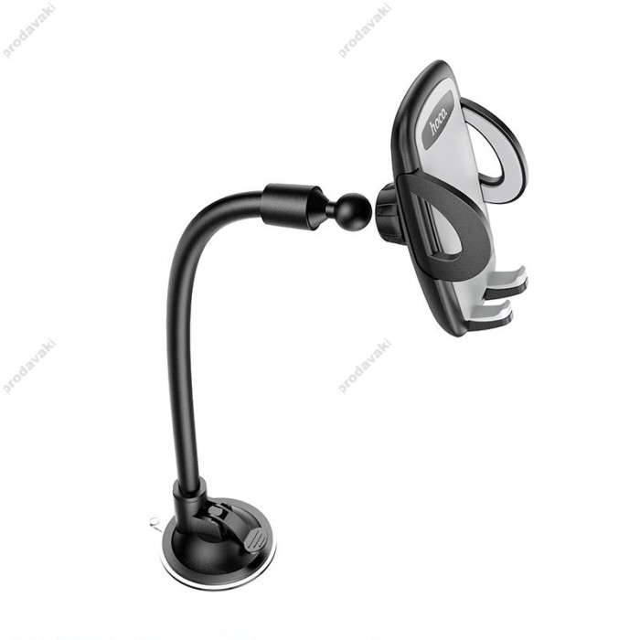 Автомобільний тримач Hoco DCA31 Plus Cool Speed windshield car holder Black